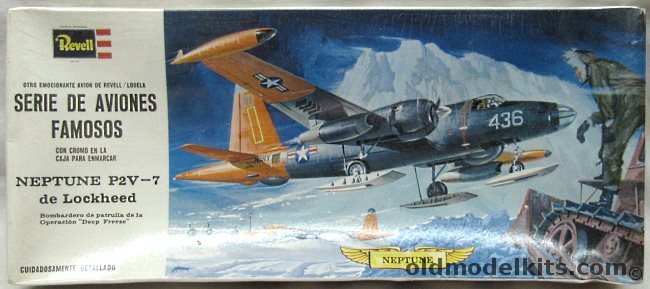 Revell 1/104 Neptune P2V-7 with Skis 'Operation Deep Freeze' - (P2V7), H170-1995 plastic model kit